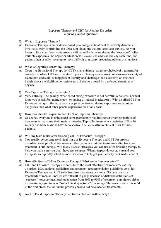picture_Cbt Techniques Pdf 109569 | Anxiety Exposuretherapyandcbt Faq