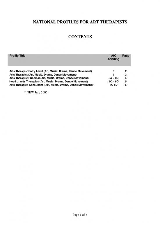 picture Art Therapy Pdf 108855 | Art Therapy Profiles