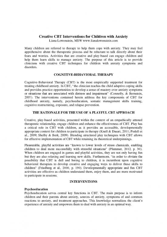 picture Cbt Pdf 108765 | Articleanxiety