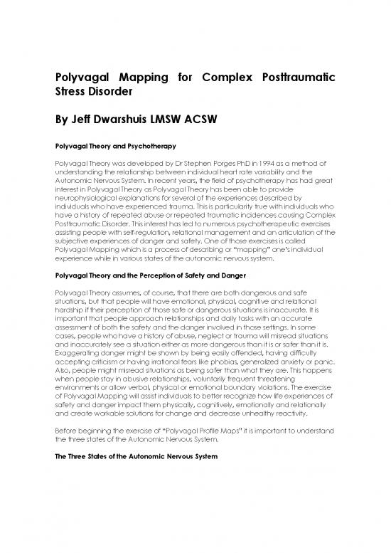 picture_Psychotherapy Pdf 107460 | Complex Ptsd Polyvagal Mapping For Complex Posttraumatic Stress Disorder