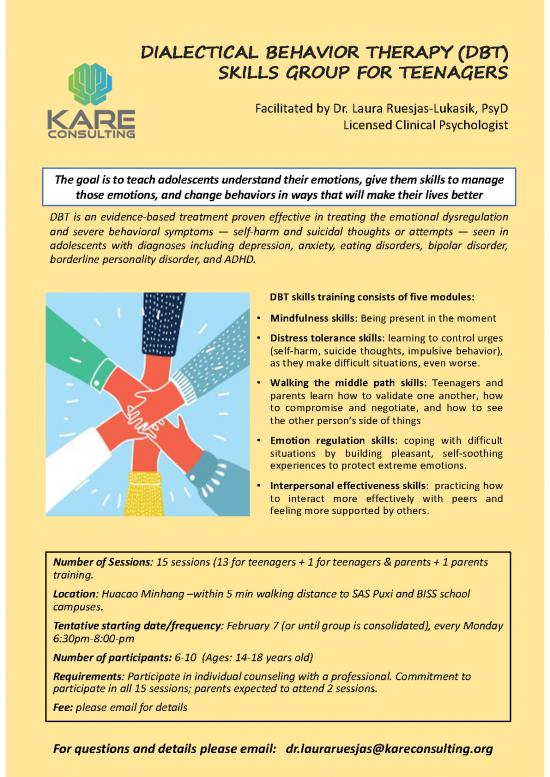 picture Dbt Self Soothing Pdf 109320 | Dbt Skills Group Flyer 2022