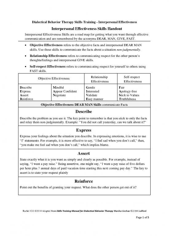 picture1_Therapeutic Communication Pdf 109150 | Deamagivfasworksheet