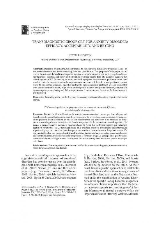 picture Cognitive Behavioral Therapy Pdf 108035 | Documento