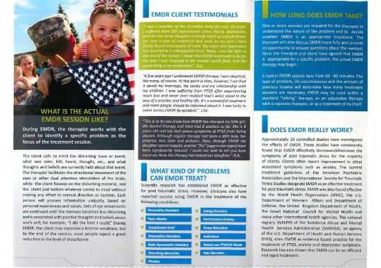 picture Emdr Pdf 108313 | Emdria Brochure On How Emdr Works