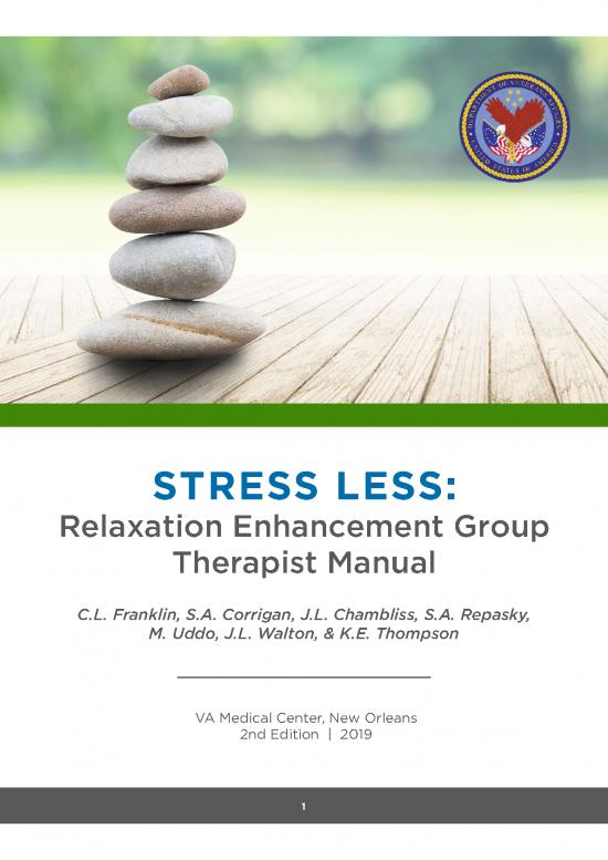 picture1_Relaxation Techniques For Anxiety Pdf 108823 | Franklin Relaxation Therapist Manual