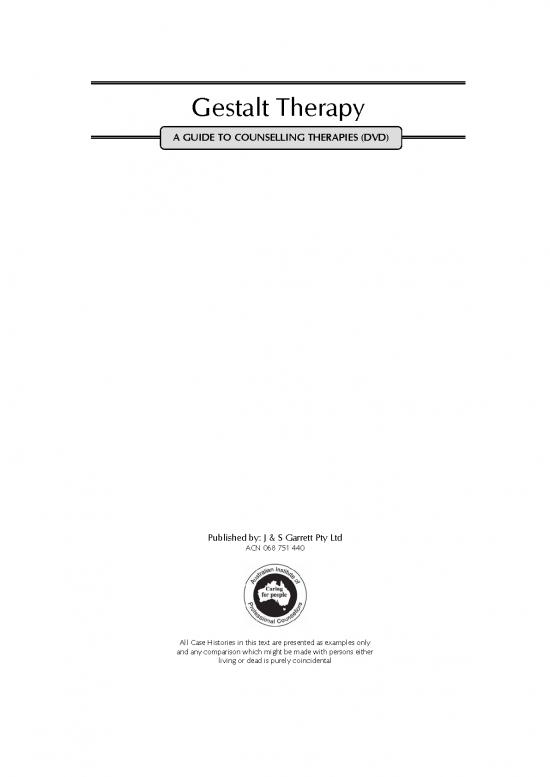 picture_Psychotherapy Pdf 108078 | Gestalt Therapy