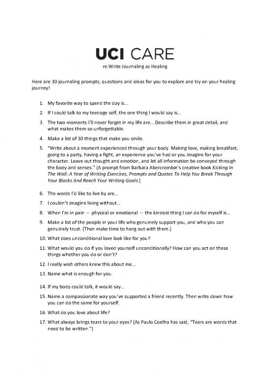 picture1_Therapeutic Exercises Pdf 109529 | Journalingprompts