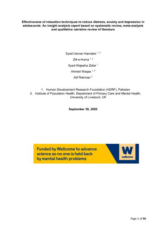 picture Narrative Therapy Techniques Pdf 107277 | Mental Health Active Ingredients Relaxation Techniques Report