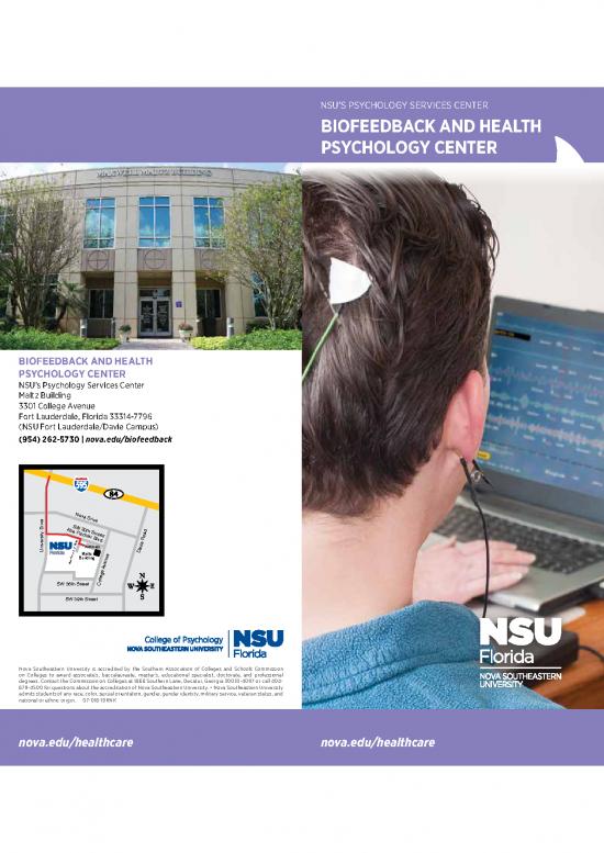 picture Biofeedback Pdf 108175 | Nsu Biofeedbackhealthpsychologycenter Brochure