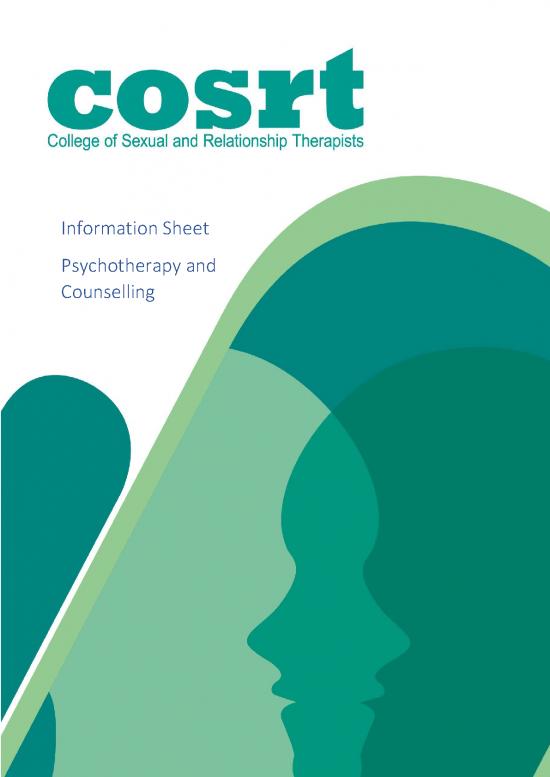 picture1_Theories Of Counseling Pdf 108259 | Psychotherapy And Counselling