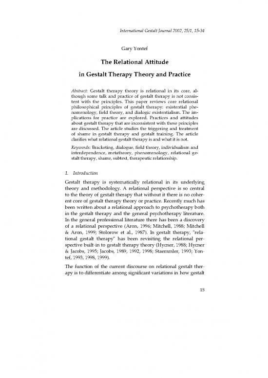 picture_Relational Attitude In Gestalt Terapy