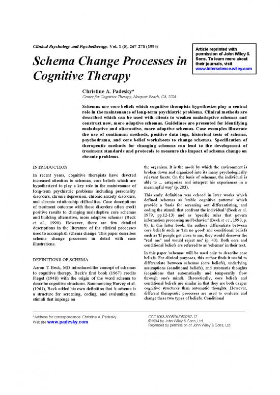 picture1_Psychotherapy Pdf 108182 | Schema Change Article Permissions