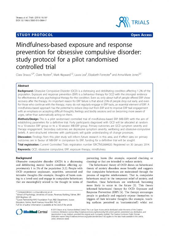 picture1_Exposure Response Prevention Pdf 108010 | Strauss Et A Trials (2015) 16167