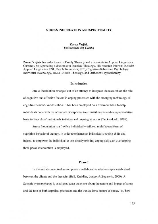 picture1_Rebt Pdf 108306 | Stress Inoculation And Spirituality
