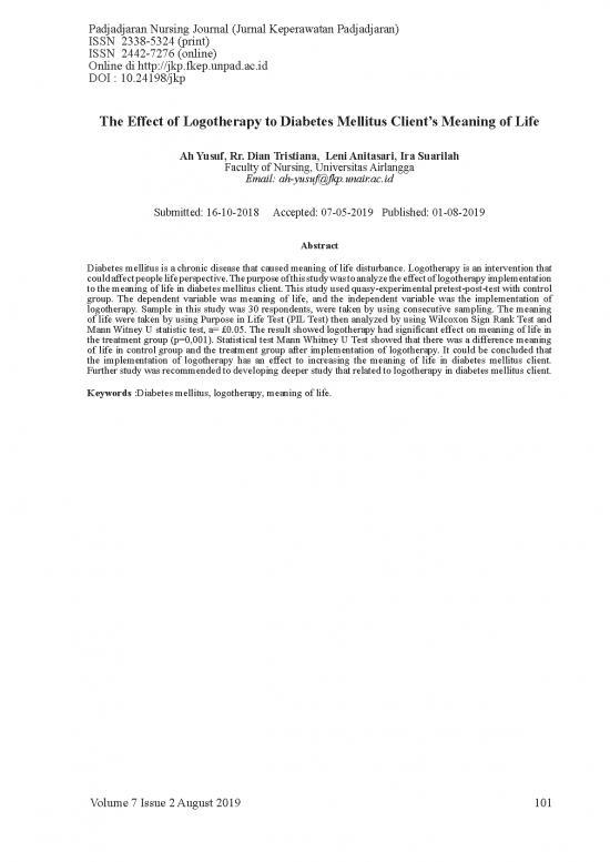 picture Group Therapy Pdf 108216 | The Effect Of Logotherapy