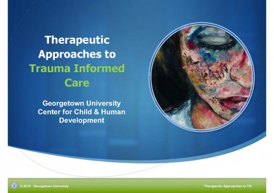 picture_Learning Pdf 107724 | Therapeutic Approaches To Trauma Informed Care