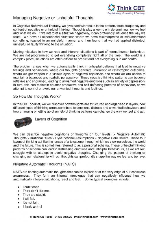 picture1_Understanding Unhelpful Thoughts V Think Cbt 18