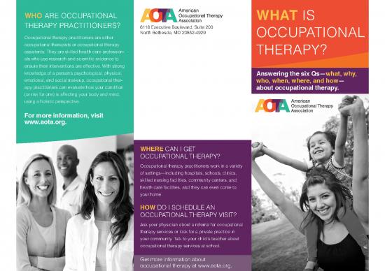 picture1_Therapeutic Community Pdf 108346 | What Is Ot Brochure
