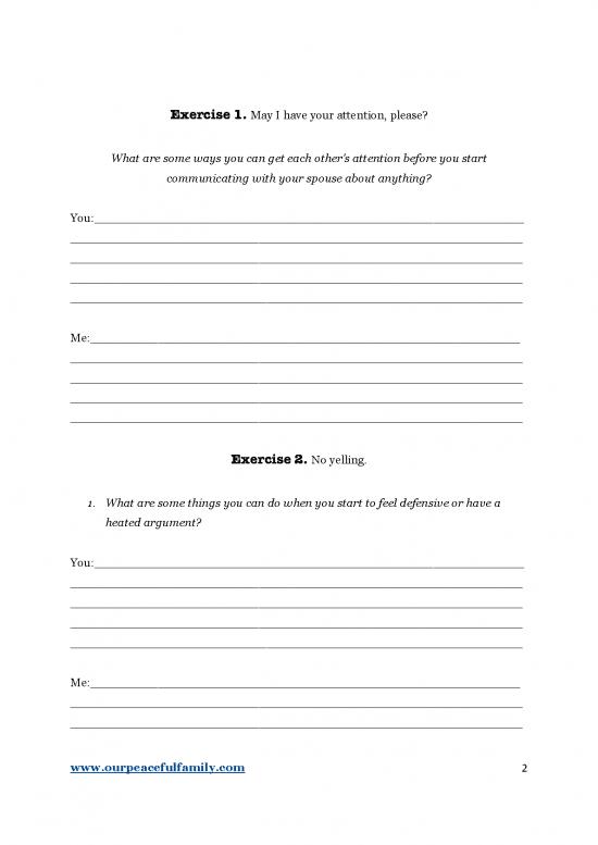 Gbr2 Couples Communication Exercises Worksheet 