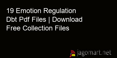 picture 19 Emotion Regulation Dbt Pdf Files | Download Free Collection Files