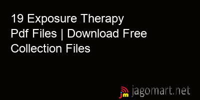 picture 19 Exposure Therapy Pdf Files | Download Free Collection Files