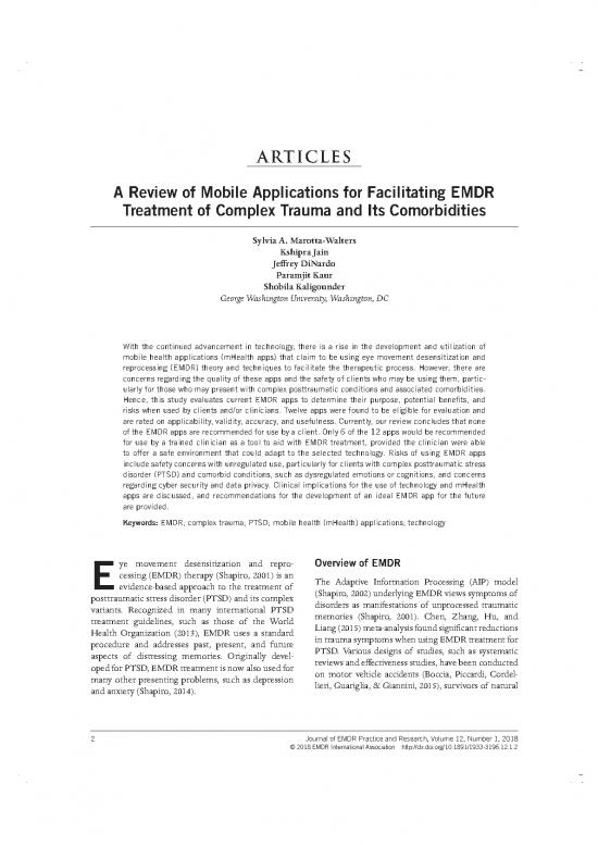 picture1_Trauma Therapy Techniques Pdf 110321 | 2018 Moretta Walters Et Al Emdr Apps