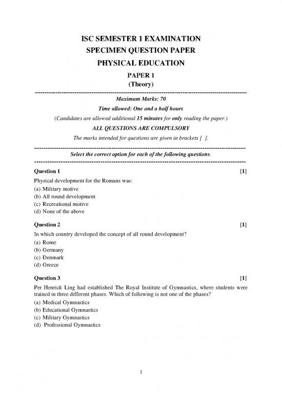 picture1_Education Pdf 111903 | 875 Physical Education   Isc Specimen