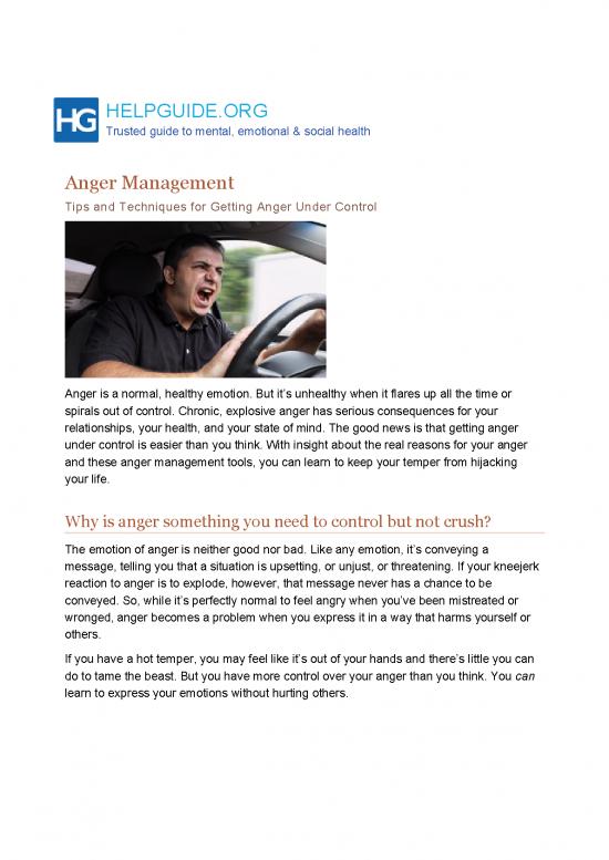 picture_Anger Management Therapy Techniques Pdf 110544 | Anger Managemenhtm