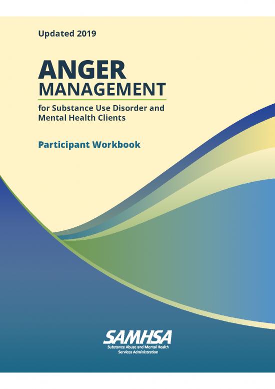 nhs anger management course workbook