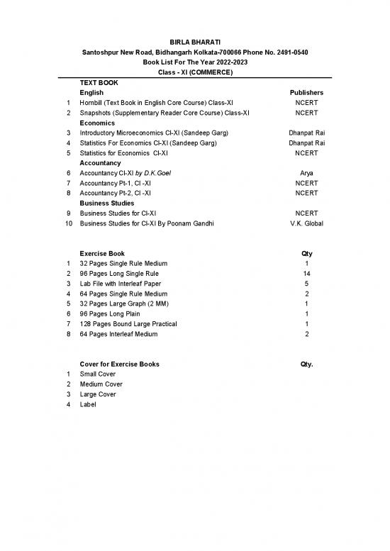 picture Economics Pdf 111826 | Class Xi Commerce