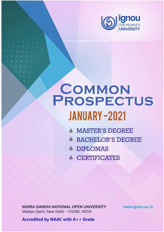 picture1_Ignou Prospectus 2021 Pdf 111816 | Common Prospectus English Compressed 1