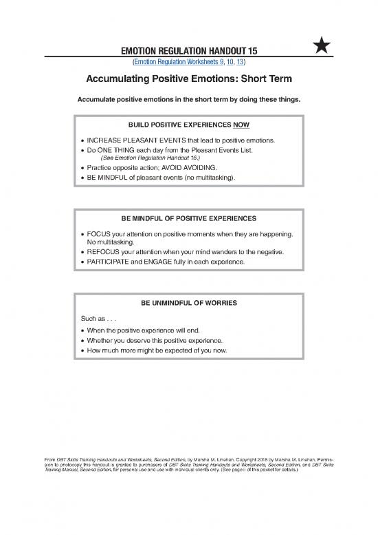 picture1_Dbt Opposite Action Pdf 109811 | Dbt Emotional Regulation Grp 5 Handouts