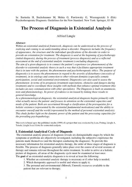 picture_Existential Therapy Pdf 109851 | Diagnosis Final