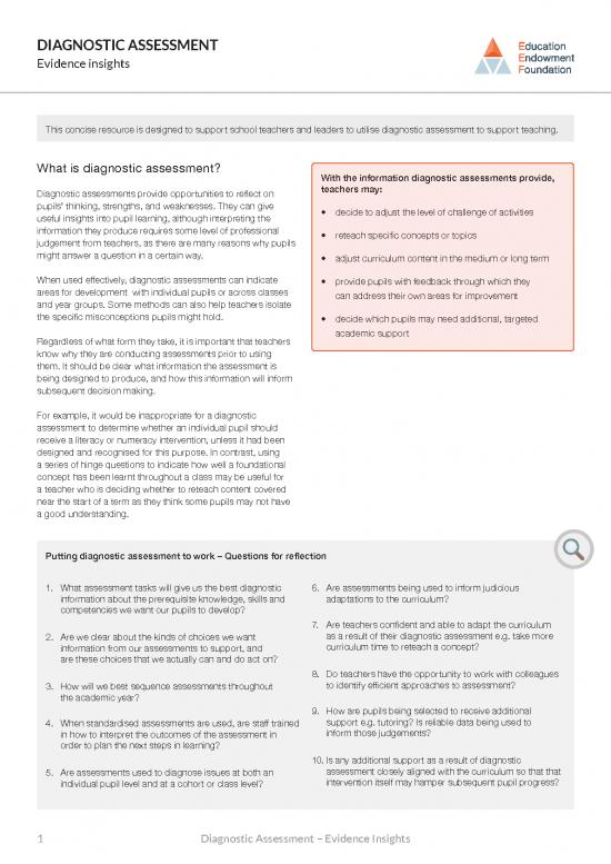 picture_Learning Pdf 112063 | Diagnostic Assessment Tool