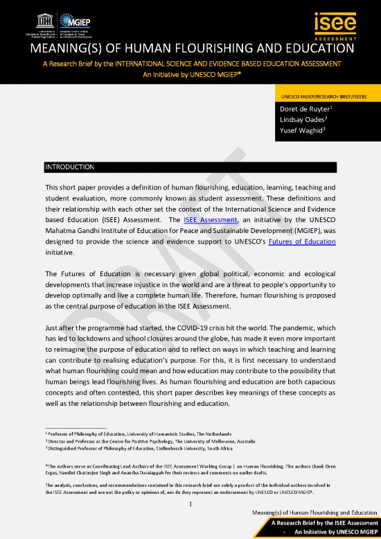 picture Education Pdf 112086 | Flourishing And Education Iseea Research Brief