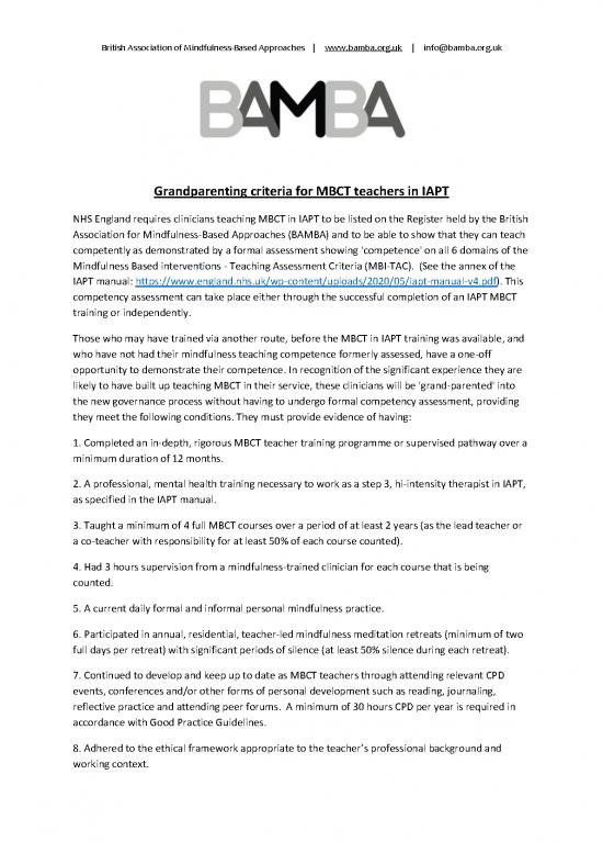 picture_Iapt Manual 2020 110873 | Grandparenting Mbct In Iapt July 2021 1