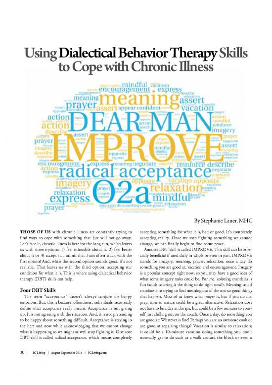 picture1_Dialectical Behavior Therapy Pdf 110685 | Igl 2016 08 Ar Using Dialectical Behavior Therapy Skills To Cope With Chronic Illness