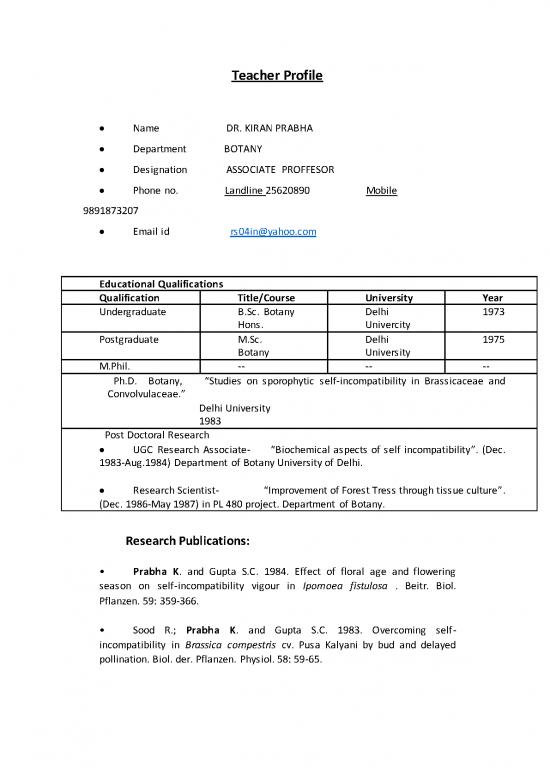 picture_Teacher Profile Pdf 112206 | Kiranprabha Profile Final