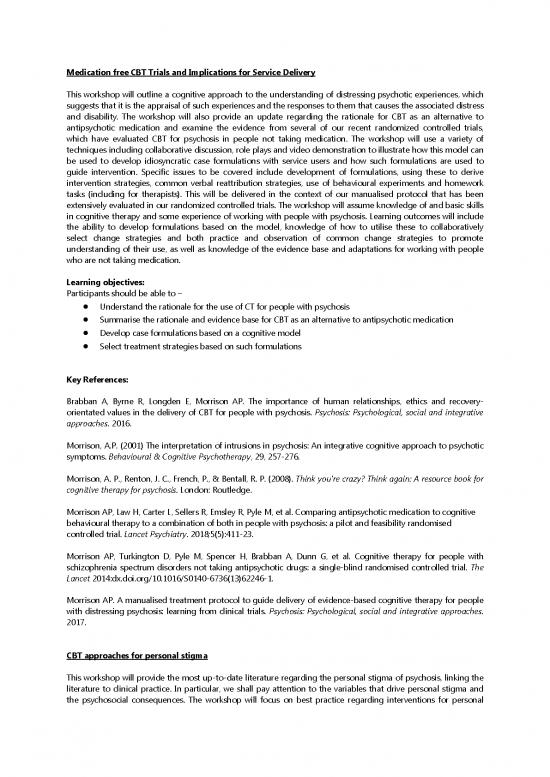 picture Cbt Therapy Pdf 110049 | Kursbeskrivelse 2019