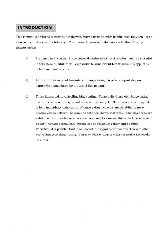 picture Healthy Eating Pdf 110733 | Mitchell Cbt For Bed Self Help Manual