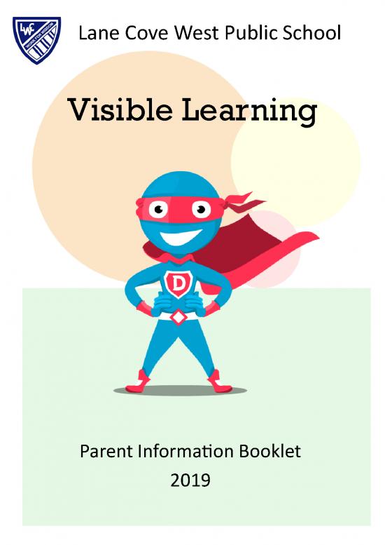 picture Learning Pdf 112363 | Parent Booklet