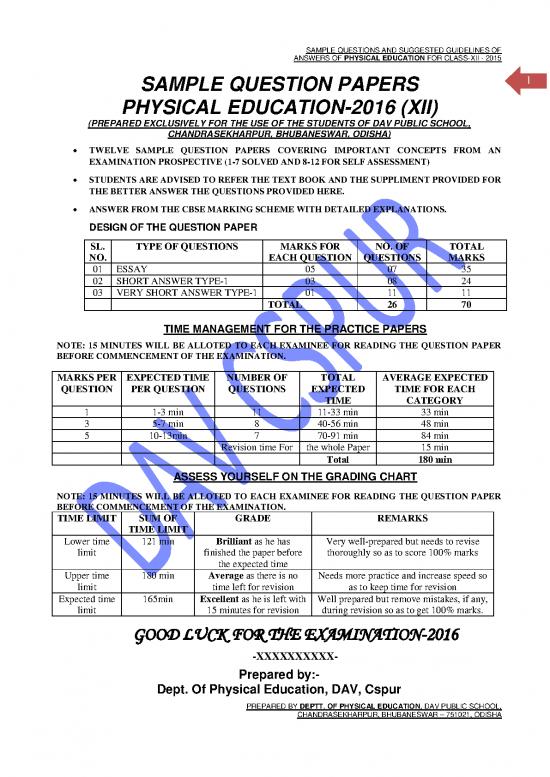 picture1_Education Pdf 111954 | Physical Education Sample Question Paper With Answer Xii 2016