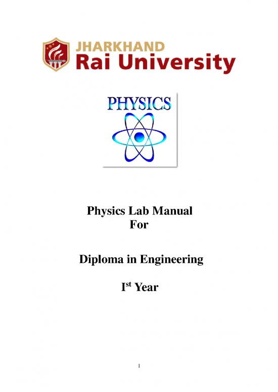 picture Study Pdf 112334 | Physics Lab Manual Diploma