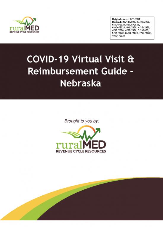 picture_Matrix Pdf 111652 | Ruralmed Covid 19 Preparedness Virtual Visit Reimbursement Guide 2020 1