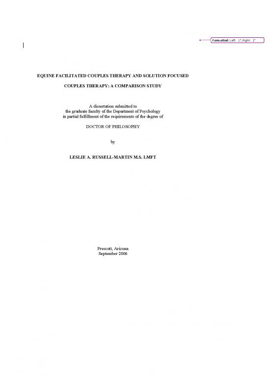 picture_Study Pdf 109854 | Russell Martin Equine Facilitated Couples Therapy Solution Focused Couples Therapy A Comparison Study