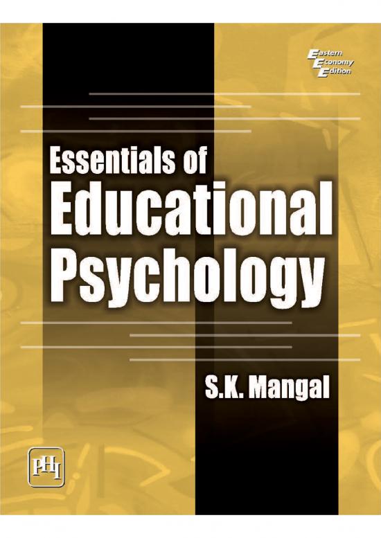 picture Educational Psychology Pdf 111911 | Sample 16773