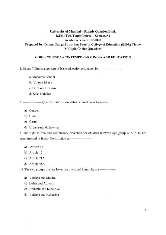 picture Education Pdf 111975 | Sample Mcqs For Sem 4 Univ Online Exam Sept Oct 2020