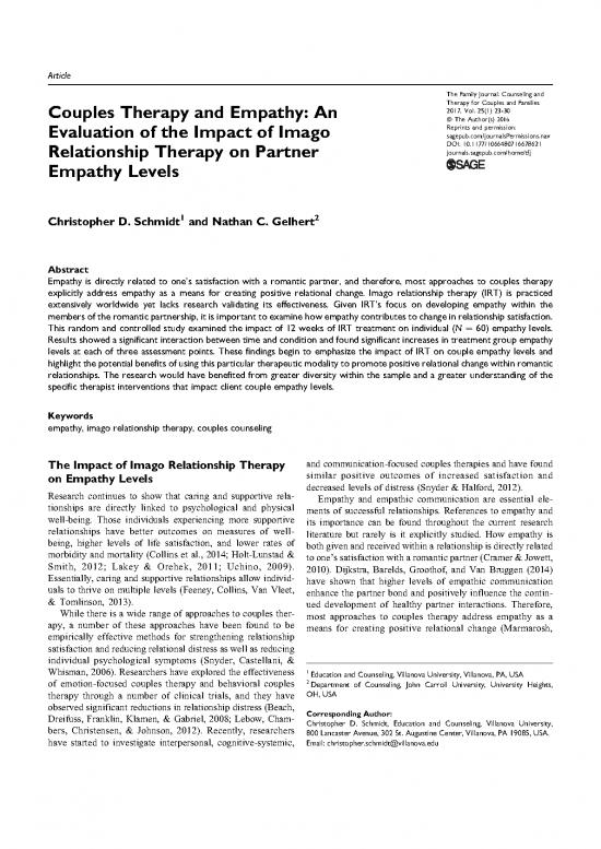 picture1_Study Pdf 111390 | Schmidt Gehlert Empathy And Imago