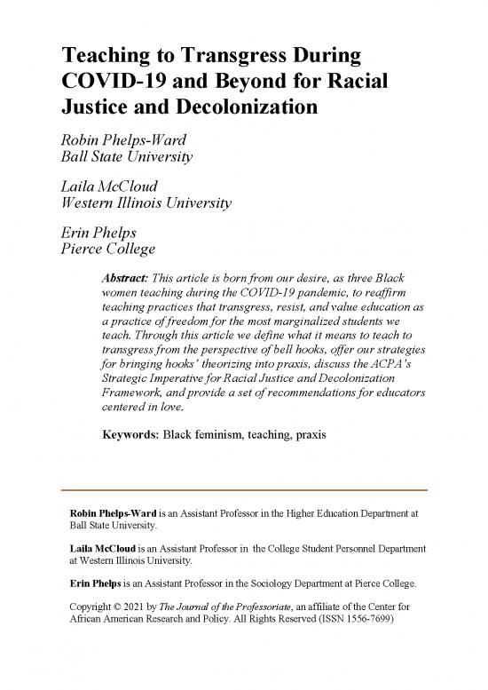 picture_Education Pdf 111853 | Teaching To Transgress Phelps Ward 12 1