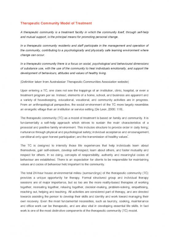 picture1_Learning Pdf 111601 | Therapeutic Community Model Of Treatment 1